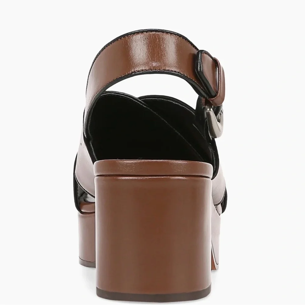 Vince Marlene 60MM Leather Platform Sandals